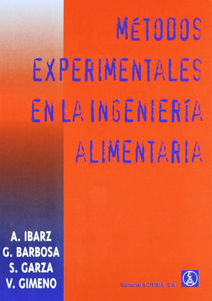 METODOS EXPERIMENTALES EN LA INGENIERIA ALIME NTARIA