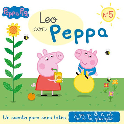 Leo con pepa 5. Un cuento para cada letra: g, ge, ji, ll, ñ, cm, X, k