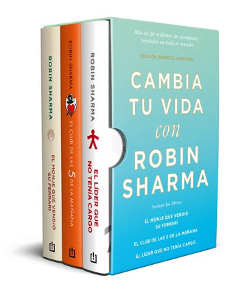CAMBIA TU VIDA CON ROBIN SHARMA (PACK)