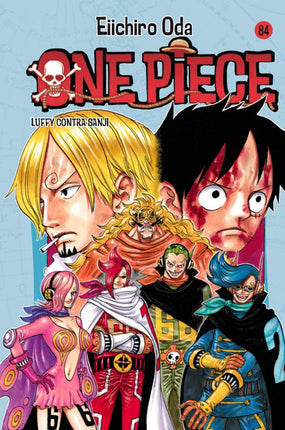 ONE PIECE Nº 84.LUFFI CONTRA SANJI