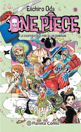 ONE PIECE Nº 91.LA AVENTURA EN EL PAIS DE LOS SAMURAIS