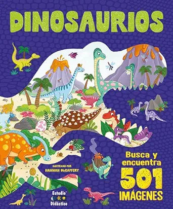 BUSCA Y ENCUENTRA: 501 DINOSAURIOS