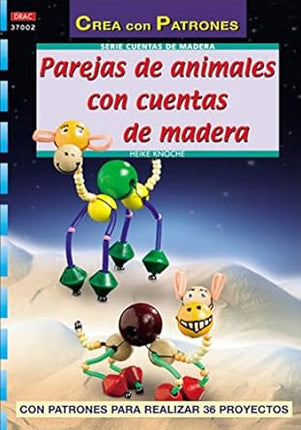 Parejas de animales con cuentas de madera