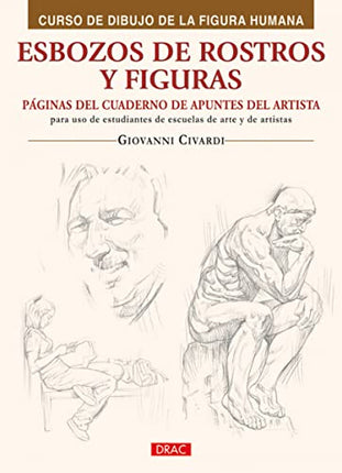 Esbozo de rostros y figuras 9