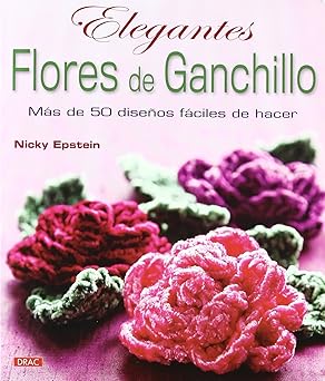 Elegantes flores de ganchillo 1995