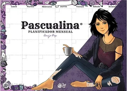 Planificador mensual. Pascualina