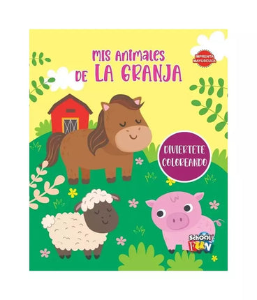 MIS ANIMALES DE LA GRANJA + 6 MARCADORES