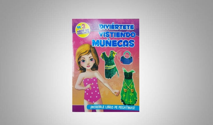 Diviértete vistiendo muñecas (4/títulos)