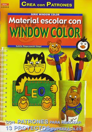 Material escolar con window color
