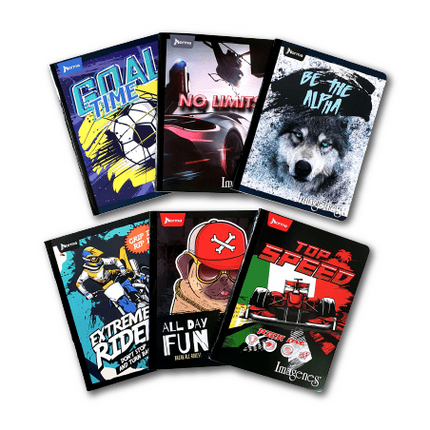 Cuaderno. Grapado cudriculado 100h peq x132