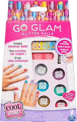Go glam. Set de diseño de uñas