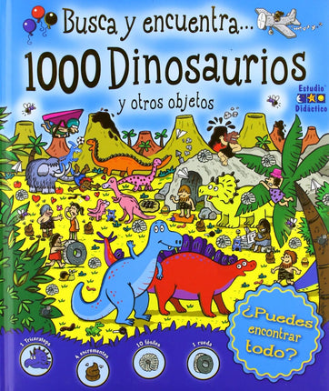 Busca y encuentra... 1000 dinosaurios + boj.