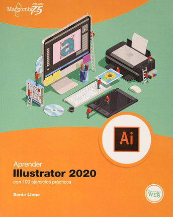 Aprender Illustrator 2020 c/100 ejerce.