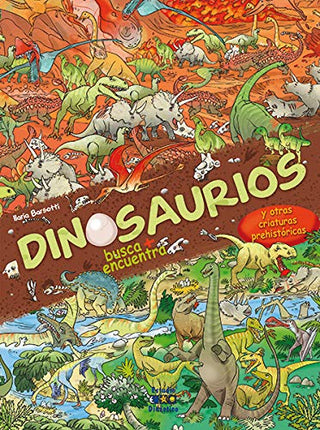 Dinosaurios y otras criaturas. Busca/encuentra.
