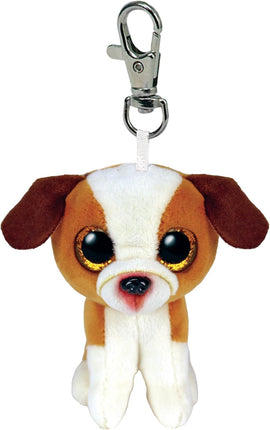 Ty. Beanie Boos Hugo perro café clip