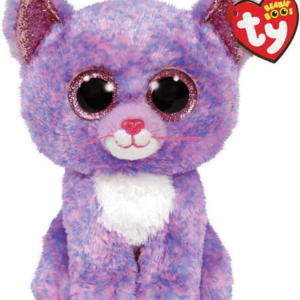 Ty. Beanie Booos Cassidy Gato lavanda reg.