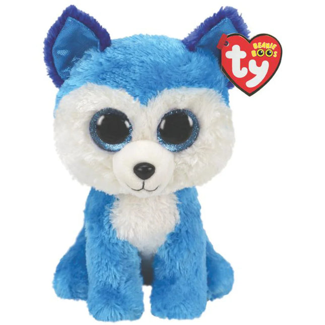 Ty. Beanie Boos prince husky azul mediano