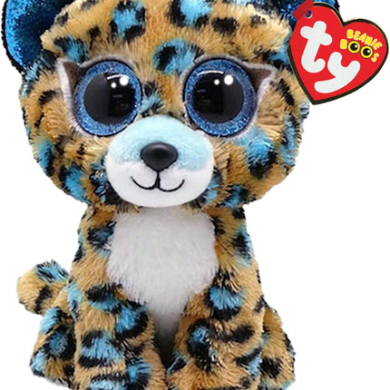 TY Beanie Boos Cobalt Leopardo azul reg.