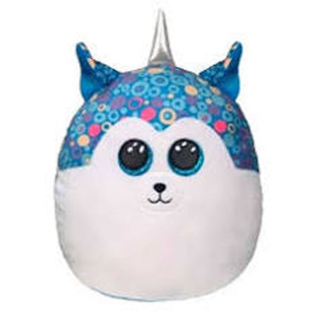 Ty. Squish-A-Boos heleno husky azul 14~