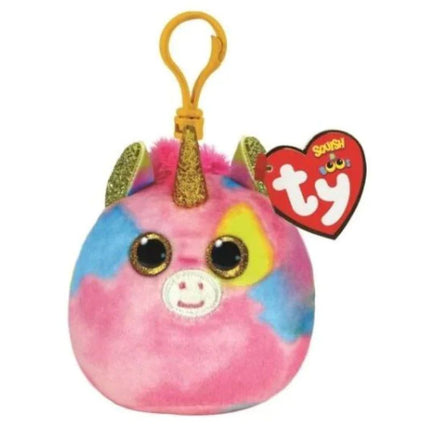 Ty. Squish-A-Boos fantasia unicornio clip
