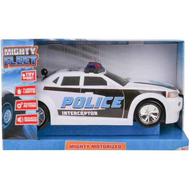 Carro de policía 16"" con luces y sonido