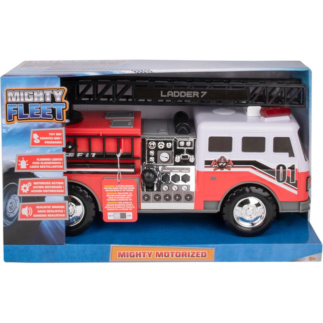 Camión de bombrero 16" con luces y sonido