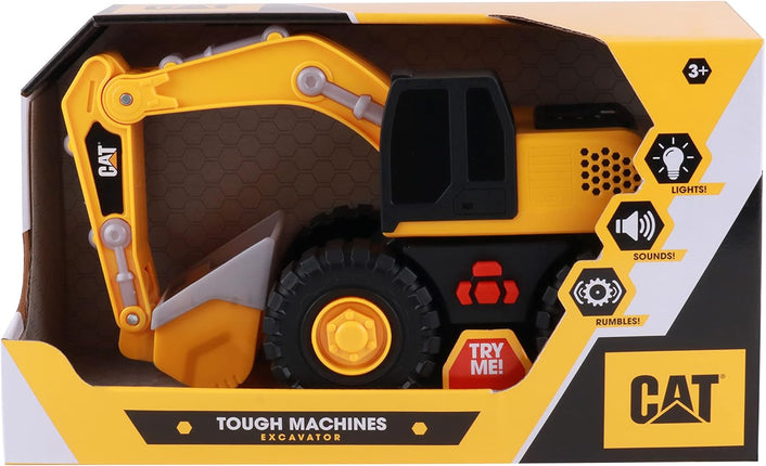 Cat. Tough Machines Excavadora