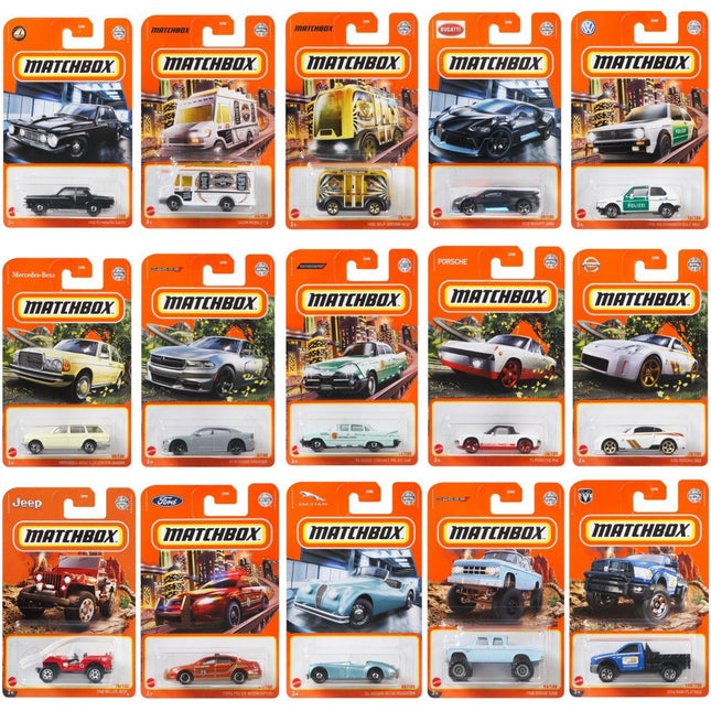 Match box. Carritos básicos