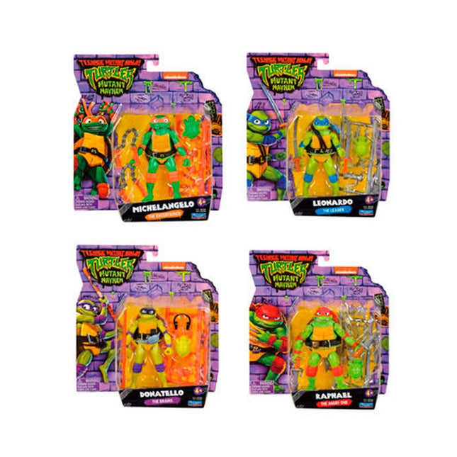 Tortugas ninjas. Figuras básicas surtidas