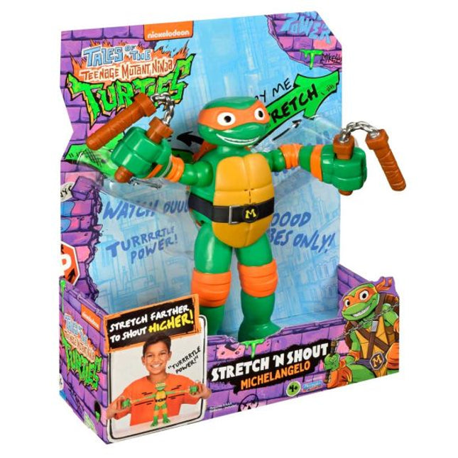 Tortugas ninjas. Michelangelo brazos estirable