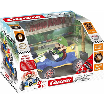 NINTENDO. MARIOKART LUIGI CARRERA R/C