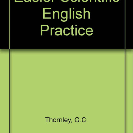 EASIER SCIENTIFIC ENGLISH PRACTICE