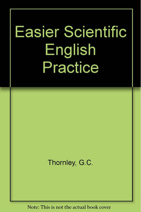 EASIER SCIENTIFIC ENGLISH PRACTICE
