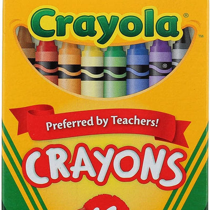 CRAYOLA. CREYONES DE CERA  (16COLORES)