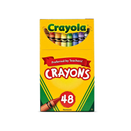 CRAYOLA. CREYONES DE CERA  (48COLORES)