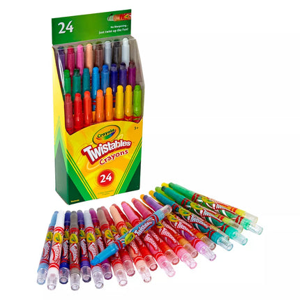 CRAYOLA. CRAYONS. TWISTABLES (24PZAS)