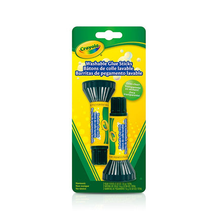 CRAYOLA. WASHABLE GLUE STICKS. 2PZAS (8GR)