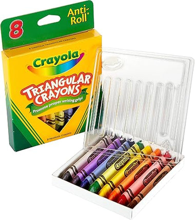 CRAYONS. TRIANGULAR (8PZAS)