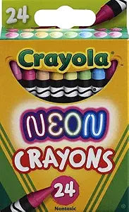 CRAYONS. NEON (24PZAS)