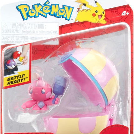 Pokémon. Clip 'N' Go Tinkatink + Sana Ball