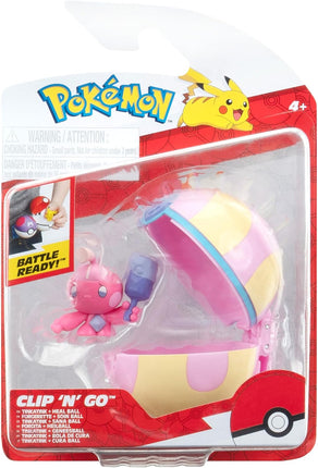 Pokémon. Clip 'N' Go Tinkatink + Sana Ball