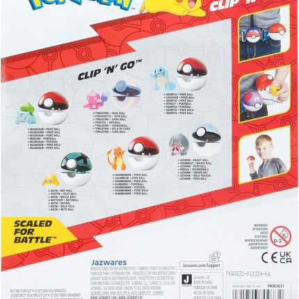 Pokémon. Clip 'N' Go Tinkatink + Sana Ball