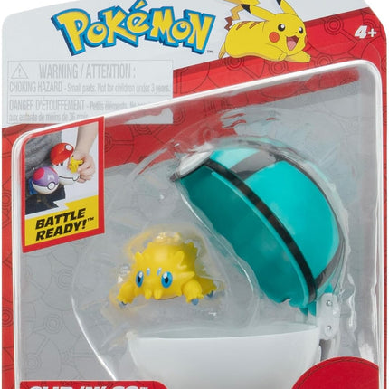 Pokémon. Clip 'N' Go Joltik + Malla Bola
