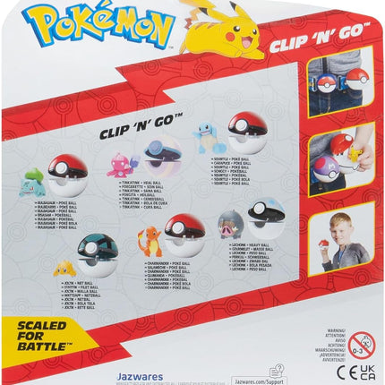 Pokémon. Clip 'N' Go Lechonk + Bola Pesada