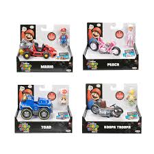 THE SUPER MARIO BROS. COCHE FIGURA + KART (SU RT)