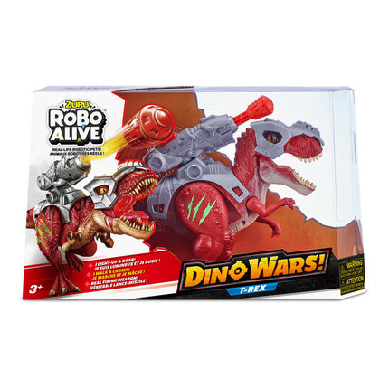 ROBO ALIVE. DINO WARS FIGURA T-REX