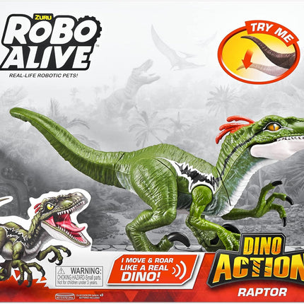 ROBO ALIVE. DINO ACTION RAPTOR