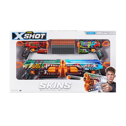 X-SHOT. SKINS MIX COMBO GRIEFER