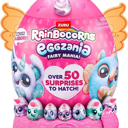 RAINBOCORNS. EGGZANIA FAIRY MANIA 50 ACCESORI