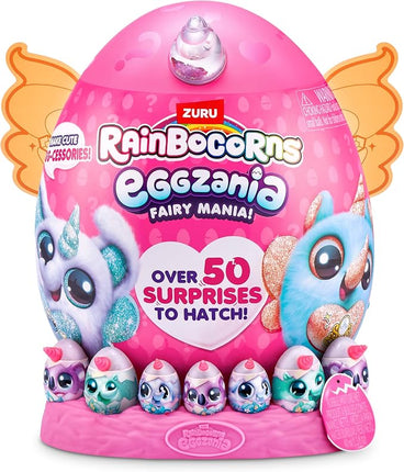 RAINBOCORNS. EGGZANIA FAIRY MANIA 50 ACCESORI